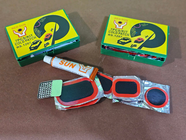 Kit de reparacion de llanta bicicleta