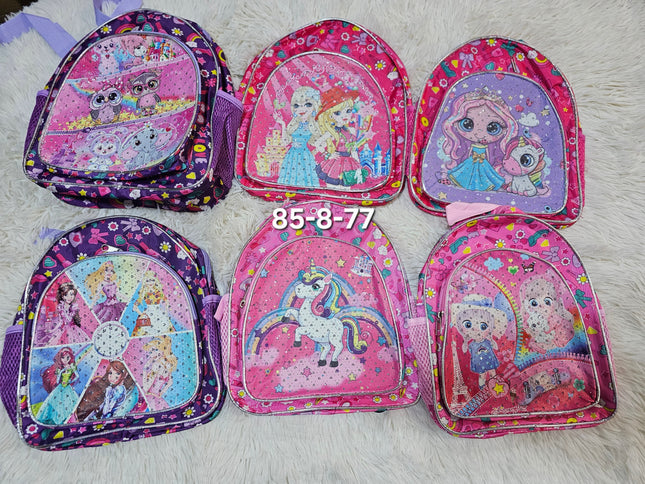 Mochila niña 2 ziper niña