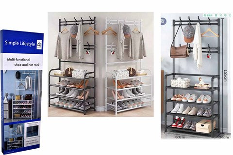 4856 ZAPATERA Y PERCHERO 1.53mts