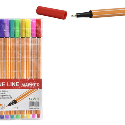 5815 MARCADORES PUNTA FINA X12