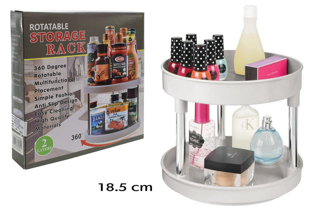 9352 ORGANIZADOR PLASTICO PARA COCINA 2 NIVELES