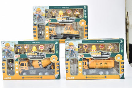 2106 CAMION DE CONSTRUCCION CON SEÑALES CAJA