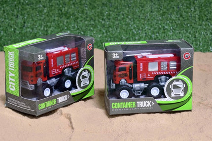 3184 CAMION DE CONSTRUCCION ROJO