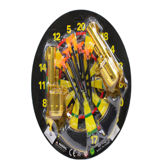 Pistola con dardos tiro al blanco