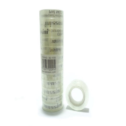 Cinta transparente pequeño paquete de 12pcs