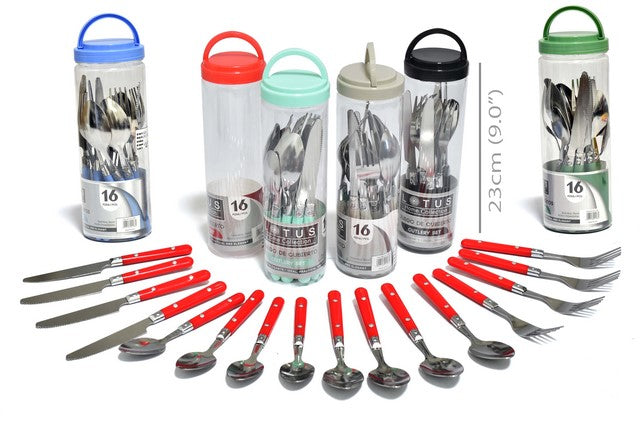 SET DE CUBIERTO 16PCS