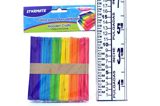 PALILLOS PARA MANUALIDADES DE COLORES