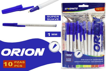 4008 LAPICERO 1mm 10pcs AZUL