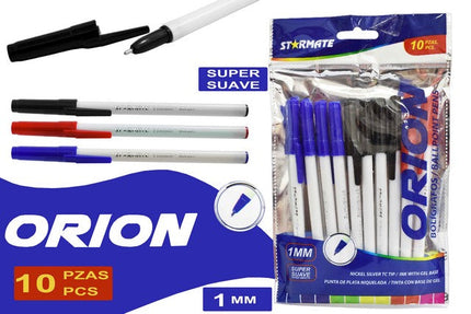 4010 LAPICERO 1mm 10pcs SURTIDO