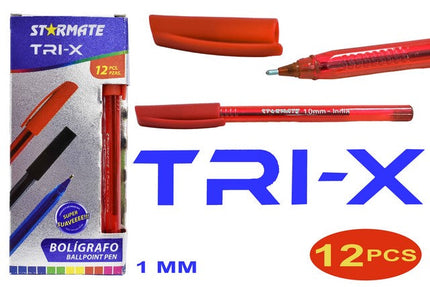 4075 LAPICERO ORION 1mm ROJO 12pcs