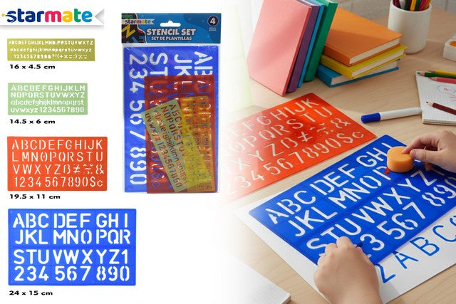 6042 set moldes de letras