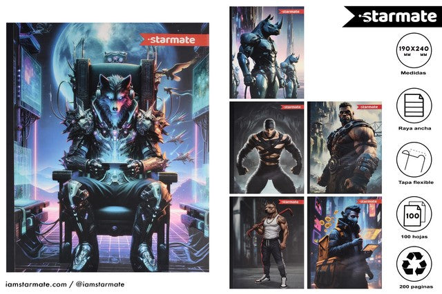 38 CUADERNO GIGANTES 17X23cm