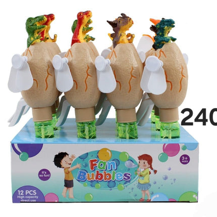 BURBUJA VENTILADOR HUEVO DINOSAURIO