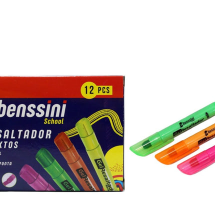 1203 Resaltador de gel 12pcs