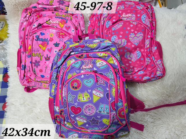 97-8 mochila niña grande