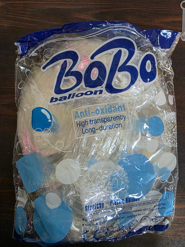Globo burbuja 36" 10pcs