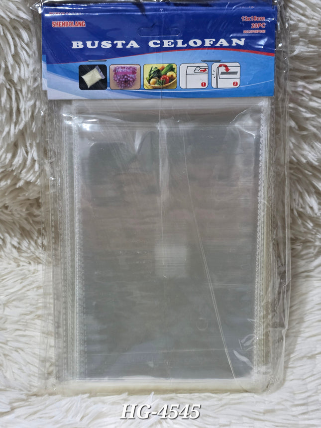 Bolsa celofan 13x18cm x16