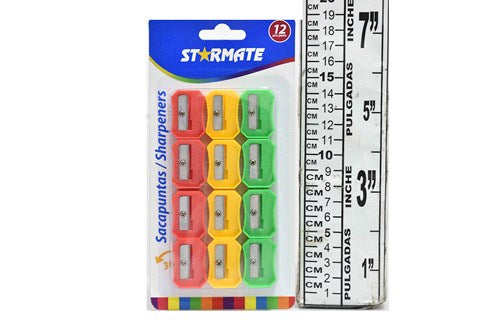 Sacapunta en blister x12