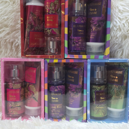 Set de splash y crema dama