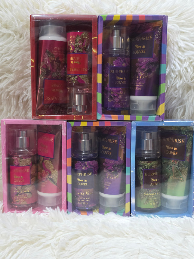 Set de splash y crema dama