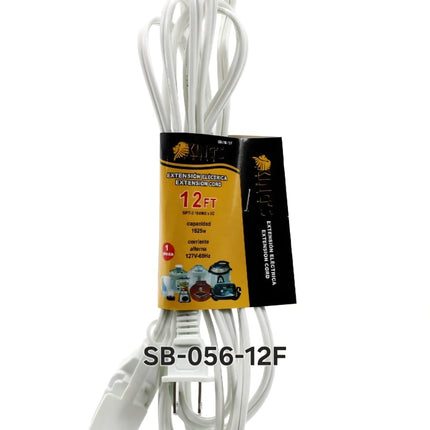 Extensión eléctrica 12 pies