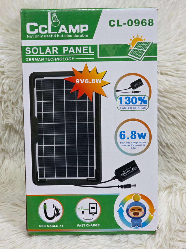 Panel solar 6.8w