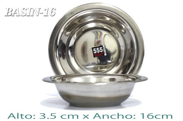 3 Bowl de metal 16cm
