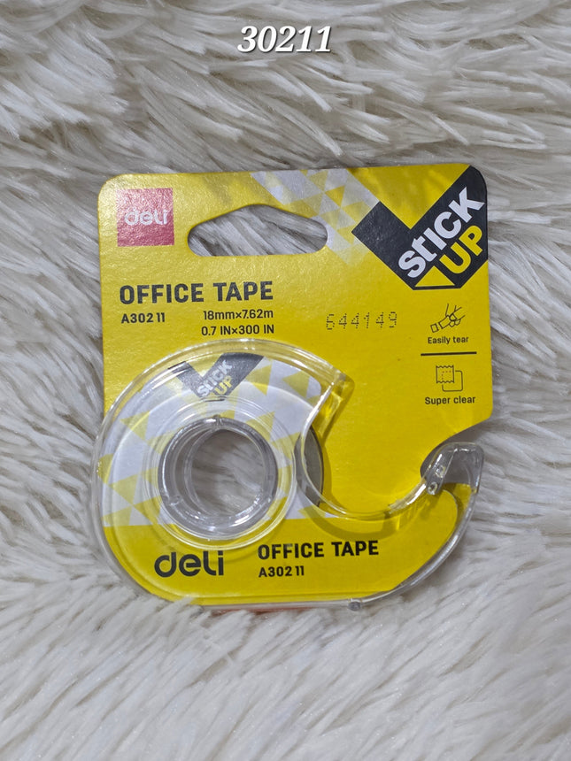 Cinta adhesiva 18mm c/ dispensador