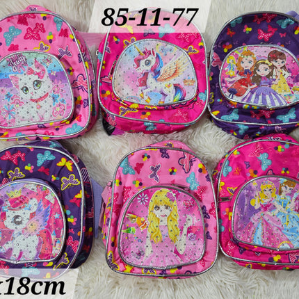 11-77 mochila niña 2 ziper peq