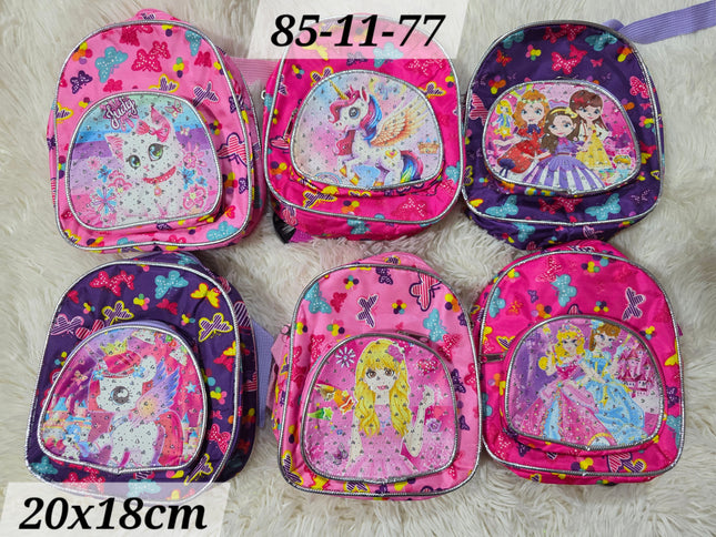 11-77 mochila niña 2 ziper peq
