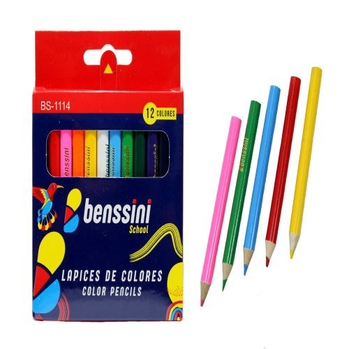 Lapiz de colores 7" caja de 12pcs