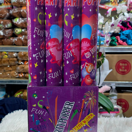 Cañón sorpresa confeti 50cm